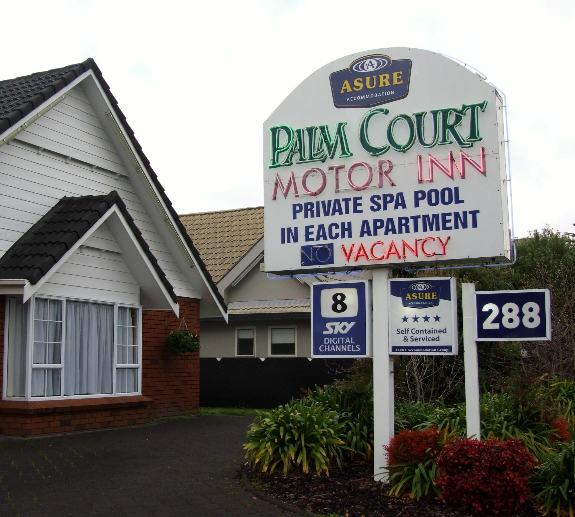 Palm Court Motor Inn Distretto di Distretto di Rotorua Esterno foto